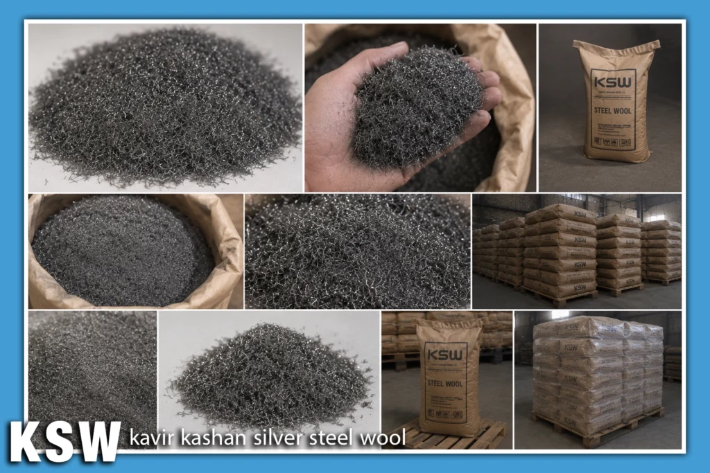 پشم فلز چیست و الیاف فولادی