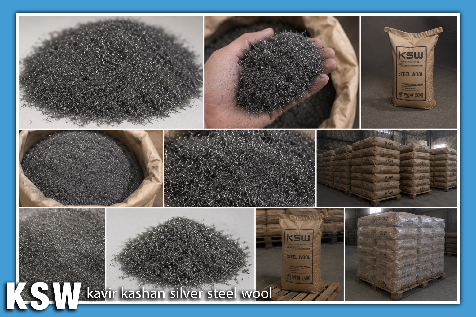 پشم فلز چیست و الیاف فولادی